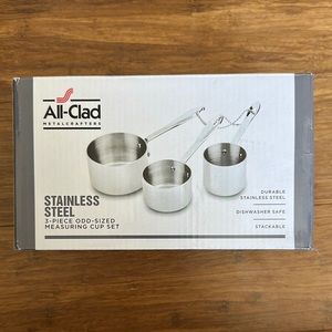 All-Clad Stainless Steel Odd Size Measuring Cup Set